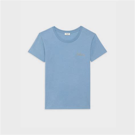 celine blue shirt|celine sweatshirt women's.